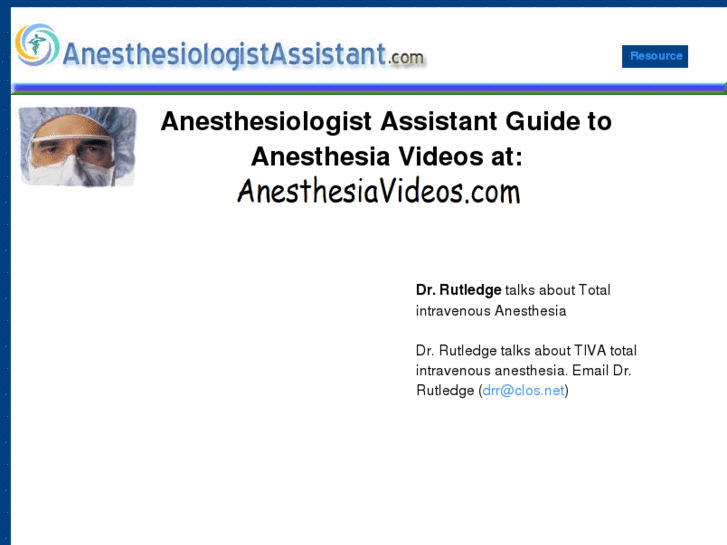 www.anesthesiavideos.com