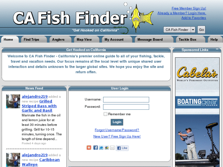 www.cafishfinder.com