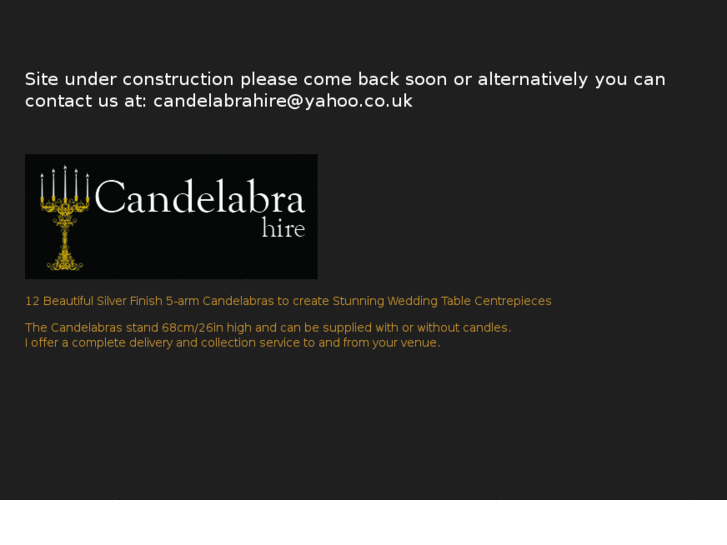 www.candelabrahire.info