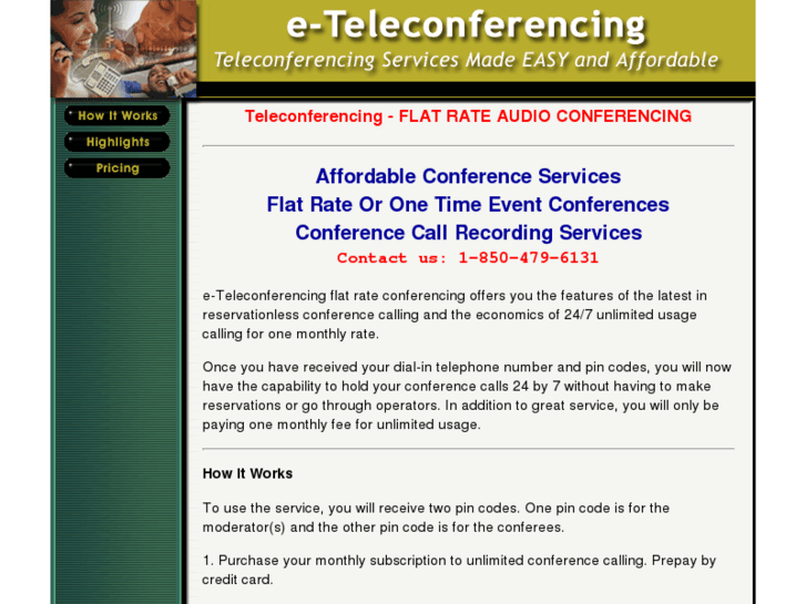 www.e-teleconferencing.com