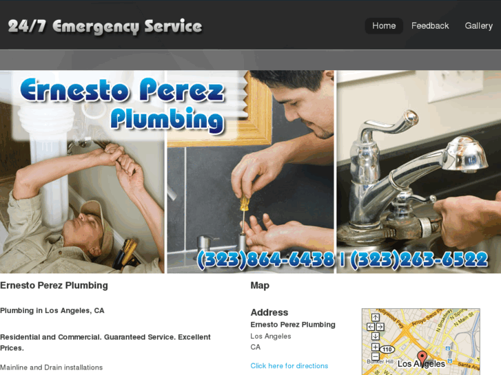 www.ernestoperezplumbing.com