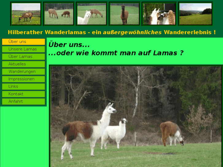 www.hilberather-wanderlamas.de