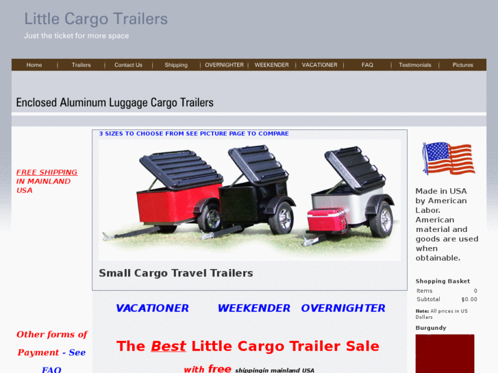 www.littlecargotrailers.com