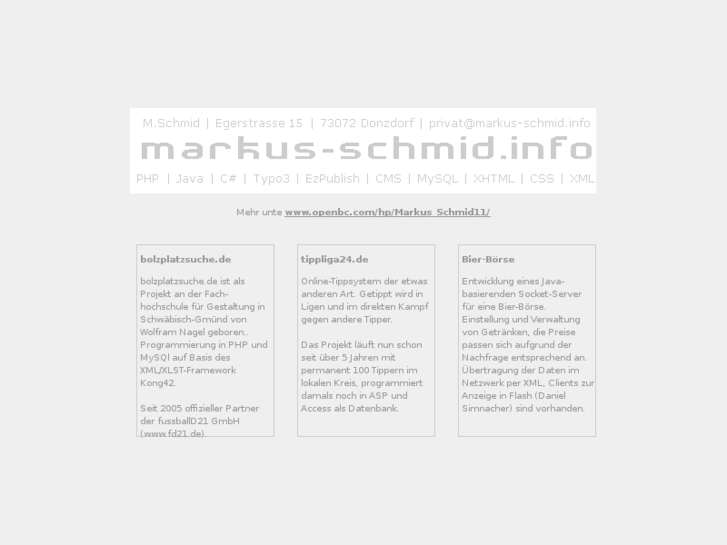 www.markus-schmid.info