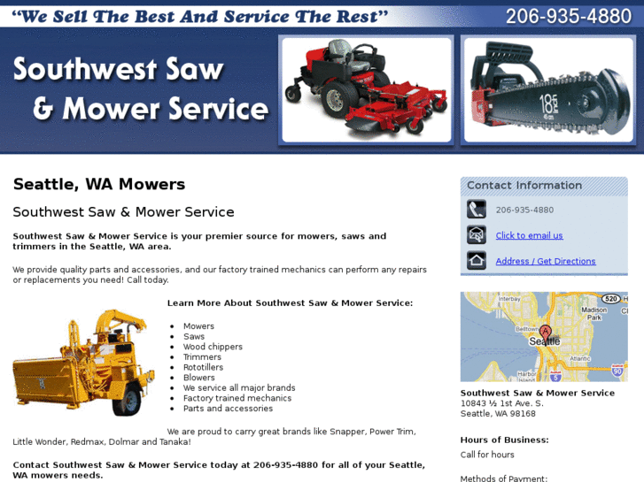 www.southwestsawandmowerservice.com