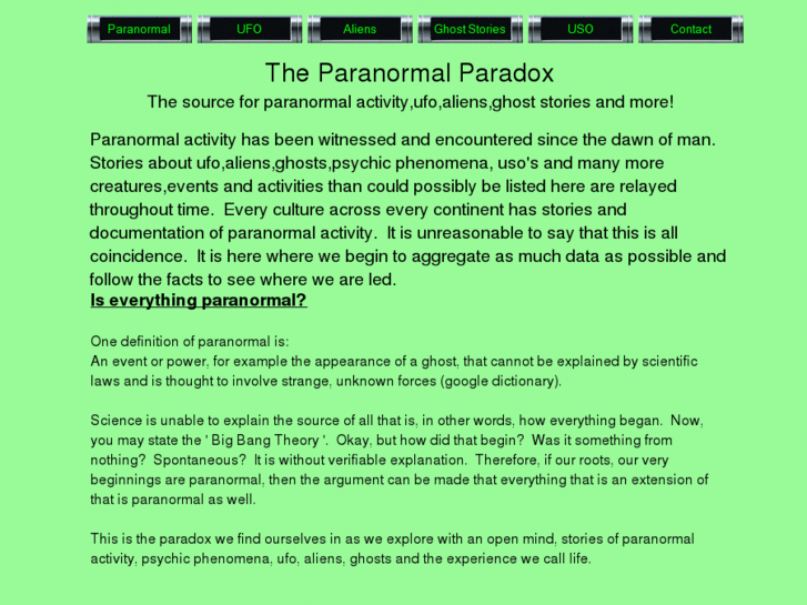 www.theparanormalparadox.com