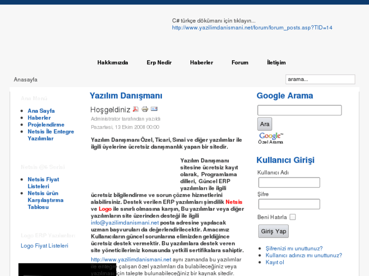 www.yazilimdanismani.net