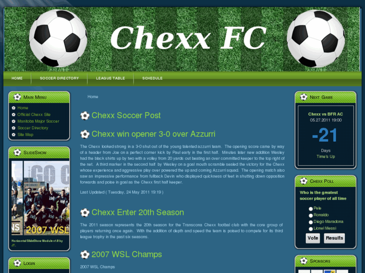 www.chexxsoccer.net