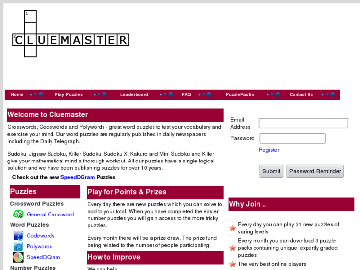 www.cluemaster.net