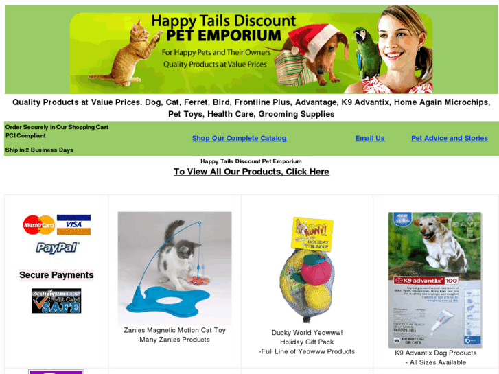 www.happytailsdiscountpetemporium.com