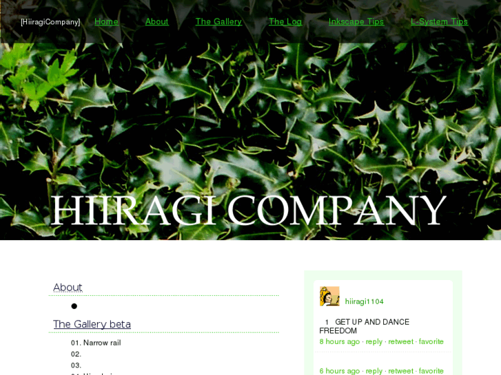 www.hiiragicompany.net