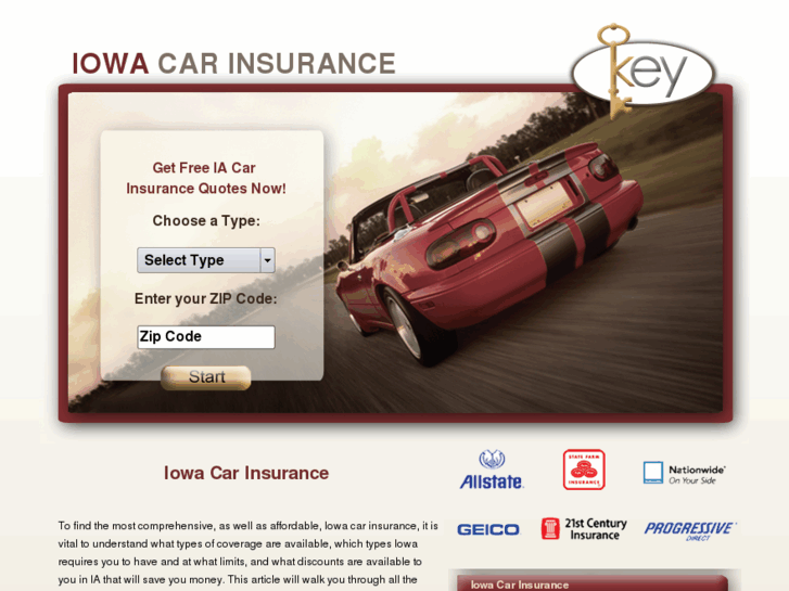 www.iowacarinsurancekey.com