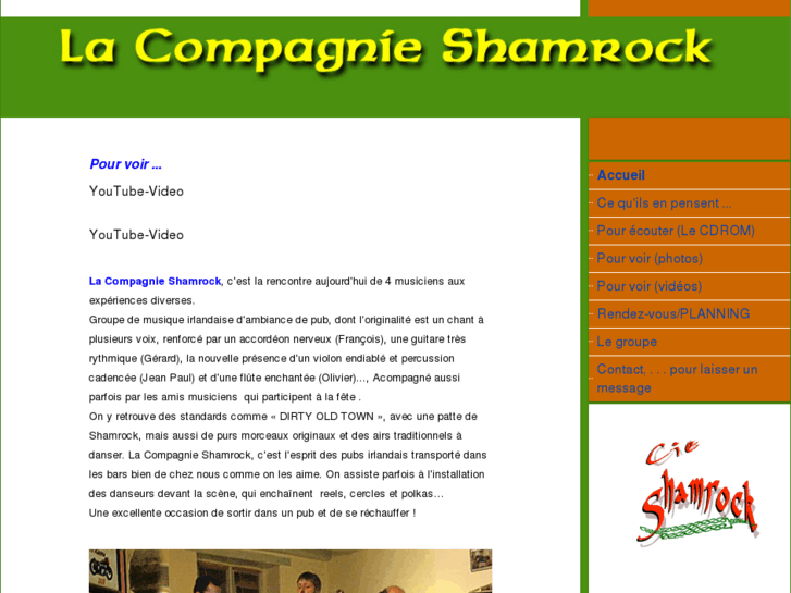 www.lacompagnieshamrock.com