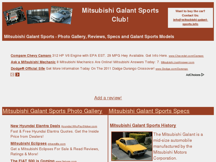 www.mitsubishi-galant-sports.info