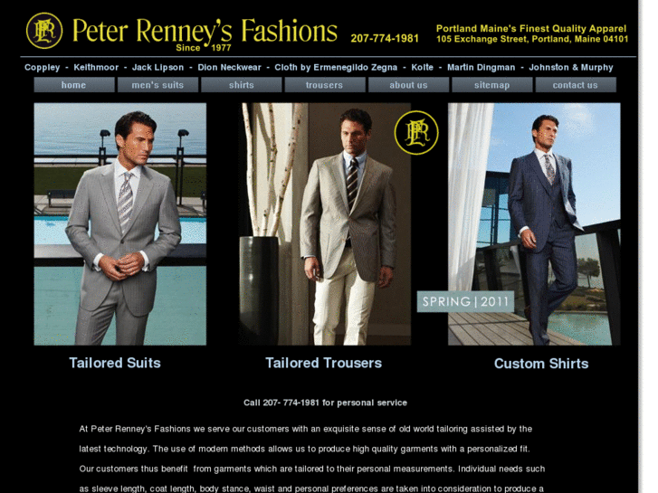 www.peterrenneysfashions.com