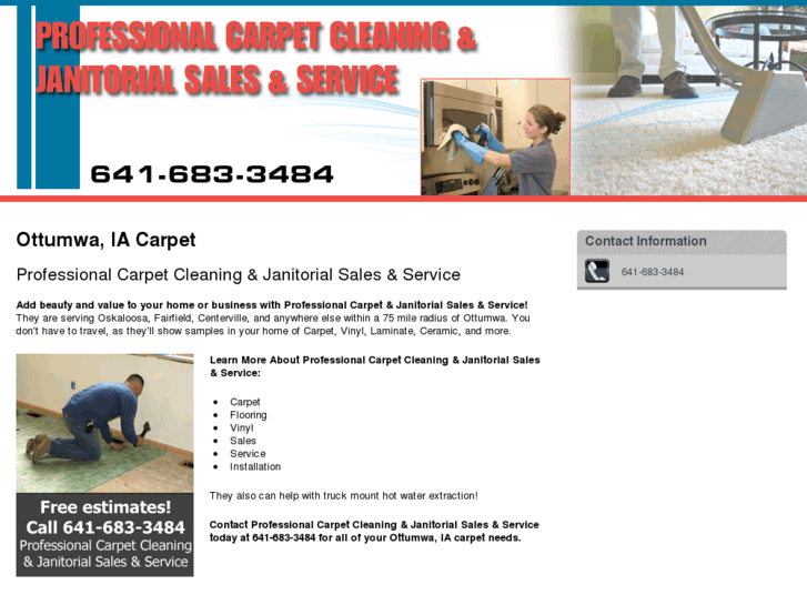 www.professionalcarpetottumwa.com