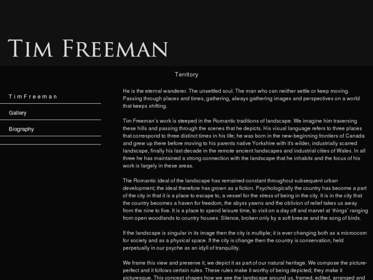 www.timfreeman.info