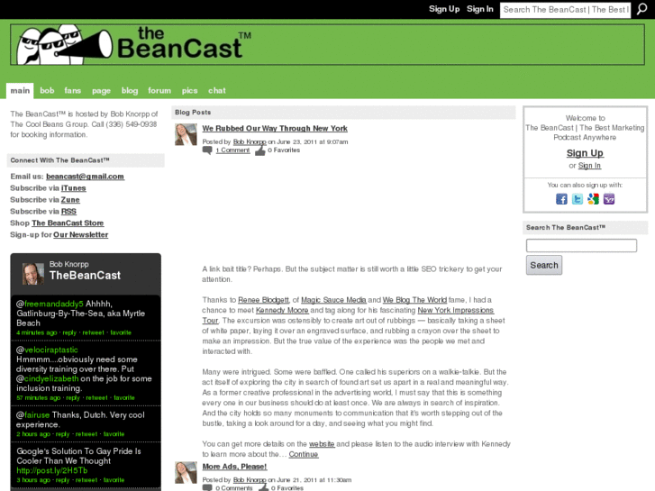 www.beancast.us