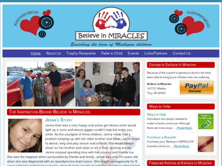 www.believeinmiracles.org