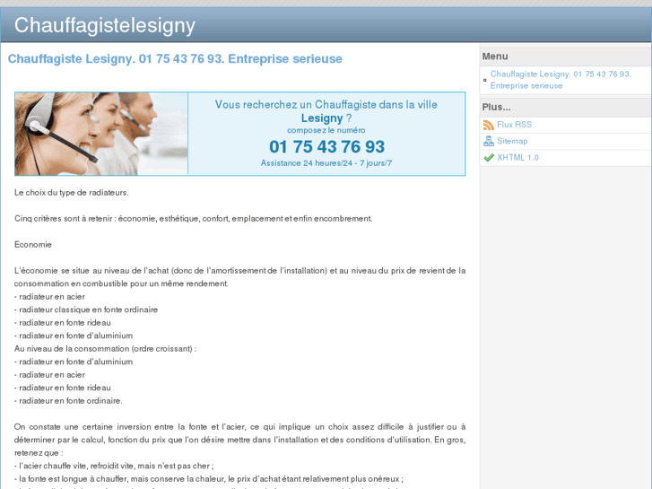 www.chauffagistelesigny.net