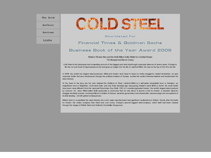 www.coldsteelbook.com