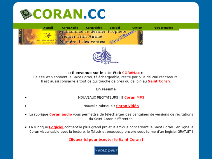 www.coran.cc