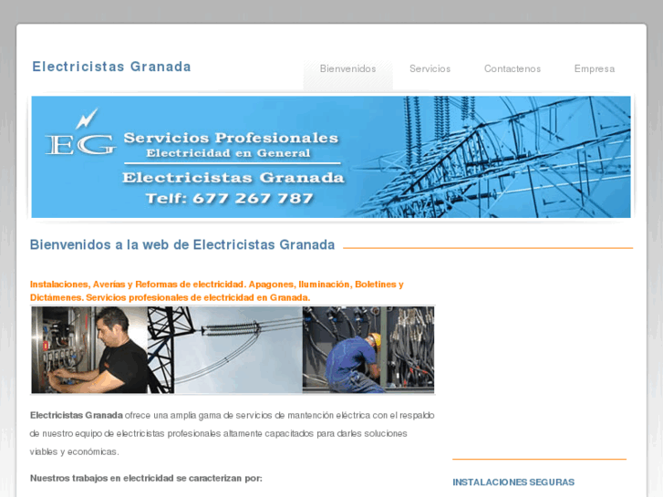 www.electricistagranada.es