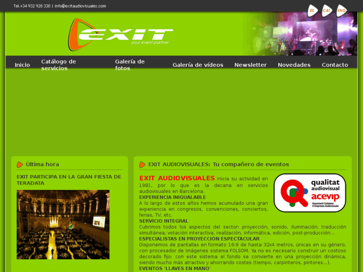 www.exitaudiovisuales.com