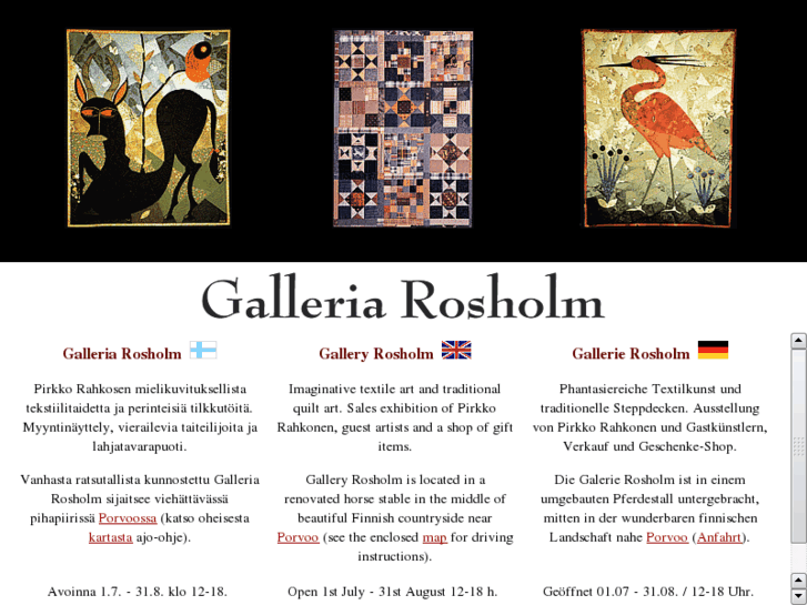 www.galleriarosholm.com