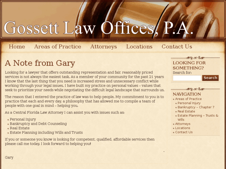 www.gossettlaw.net