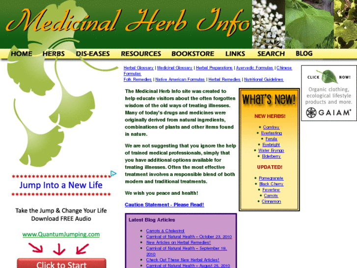 www.medicinalherbinfo.org