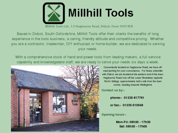 www.millhilltools.com