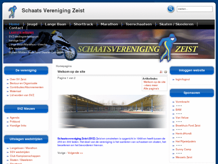 www.schaatsvzeist.nl