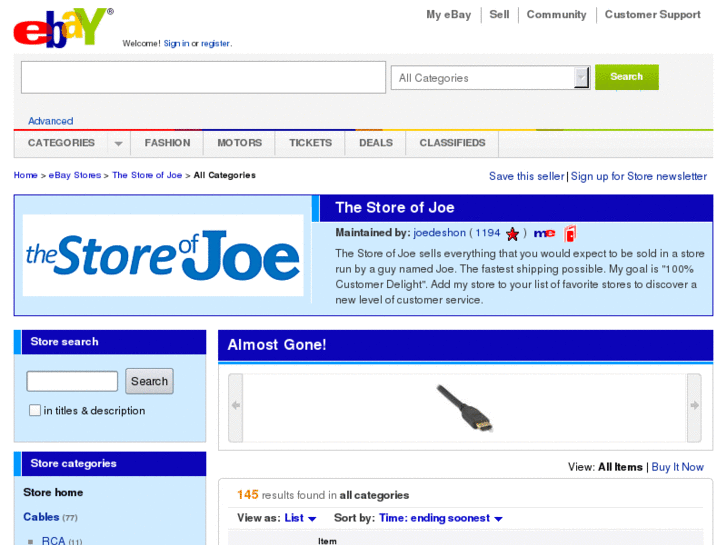 www.storeofjoe.com