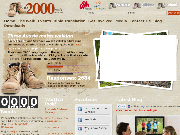 www.the2000walk.com