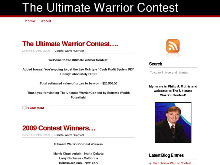 www.ultimatewarriorcontest.com