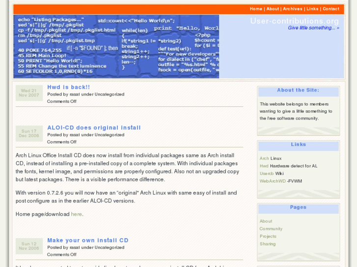 www.user-contributions.org