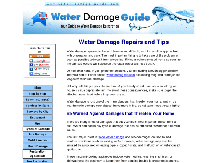 www.water-damage-guide.com