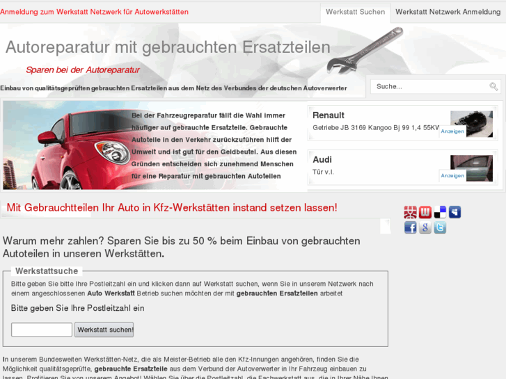 www.autoreparatur-mit-gebrauchten-ersatzteilen.de