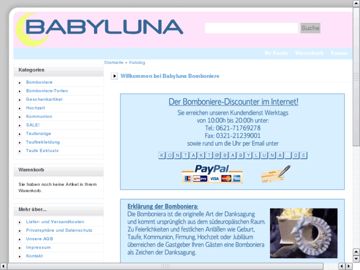 www.babyluna.biz