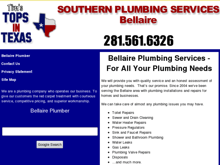 www.bellaireplumber.com