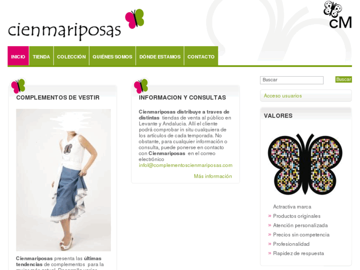 www.complementoscienmariposas.com