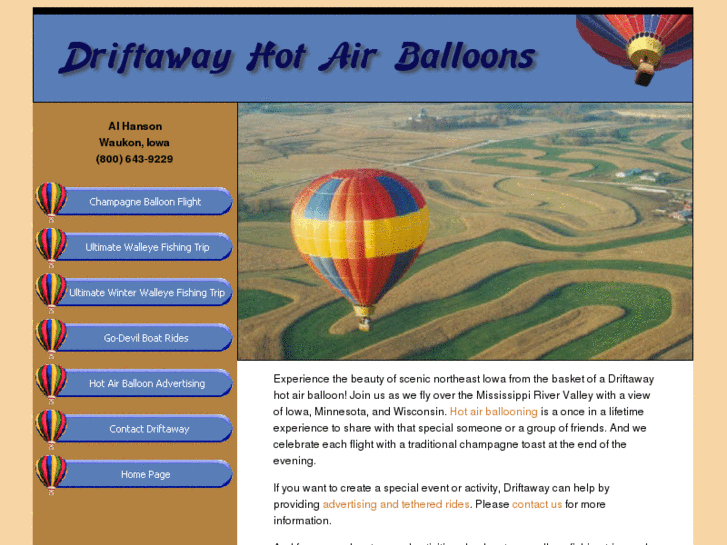 www.driftawayhotairballoons.com