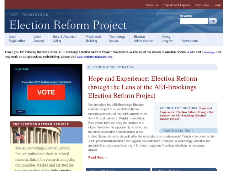 www.electionreformproject.com