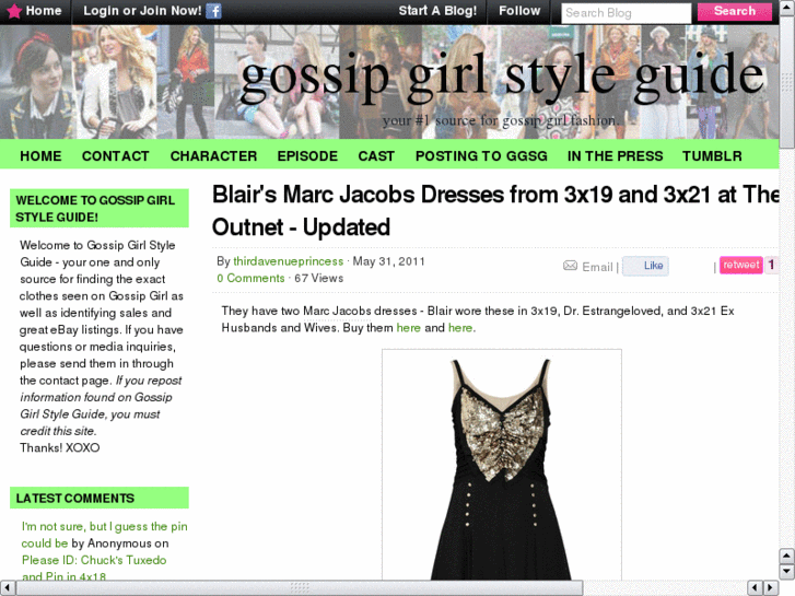 www.gossipgirlfashion.info