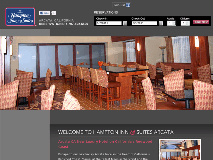 www.hamptonarcataeureka.com