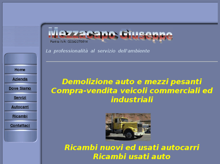 www.mezzacapodemolizione.com