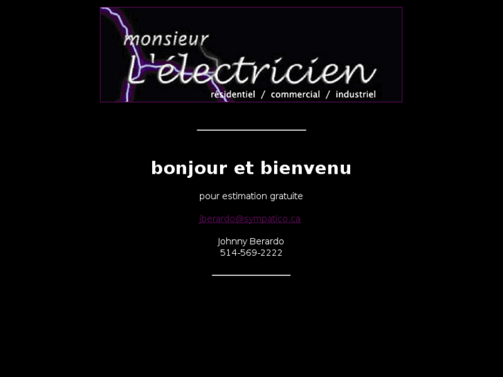 www.monsieurlelectricien.com