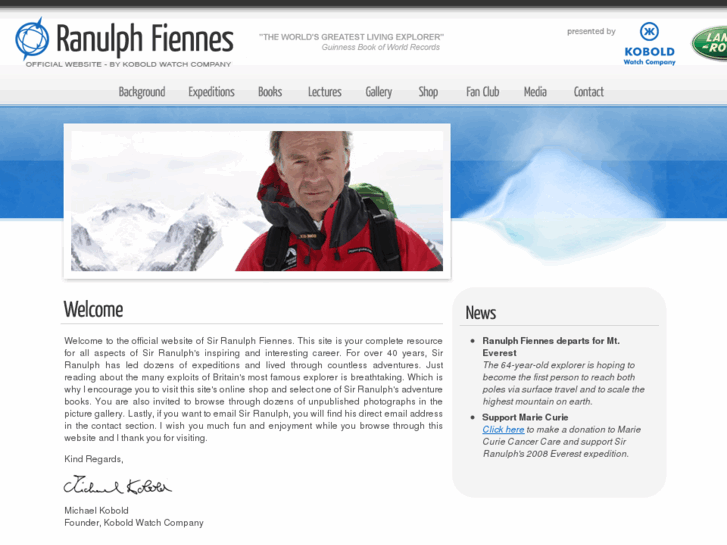 www.ranulph-fiennes.com