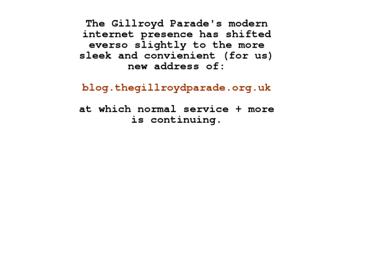 www.thegillroydparade.org.uk